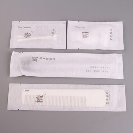 Hotel disposable toiletries made of polylactic acid fiber