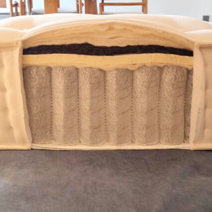 Mattress made of polylactic acid fiber