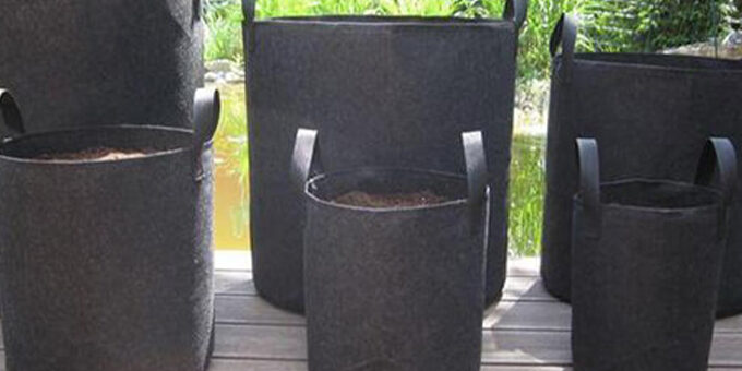 Planting-bags made of polylactic acid fiber