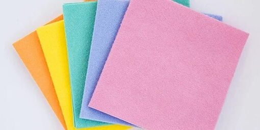 PLA-Scouring-Pads-cover Disposable scouring pad made of polylactic acid fiber