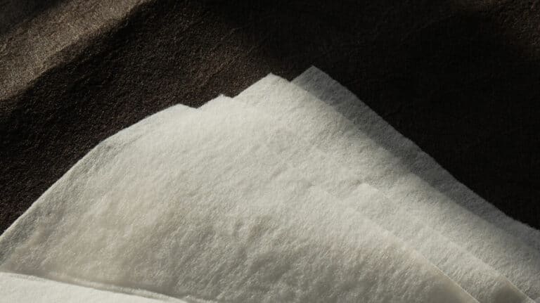 Actual Photos of Polylactic Acid Non-Woven Fabric Polylactic Acid Non-Woven Fabrics