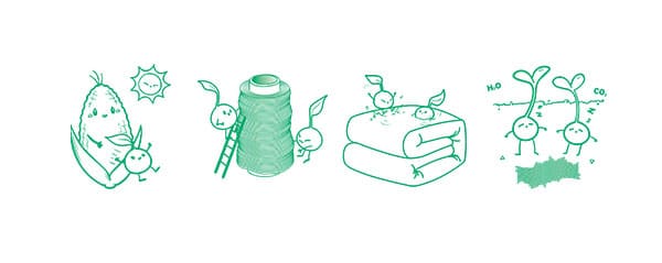 eSUN PLA Thermal Bonded Non-woven Fabric is good for environmental protection