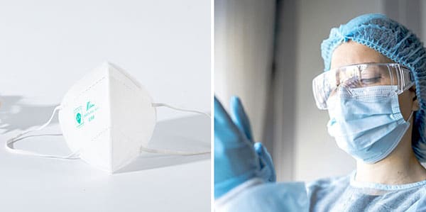 PLA Thermal Bonded Non-woven Fabric Medical and health supplies