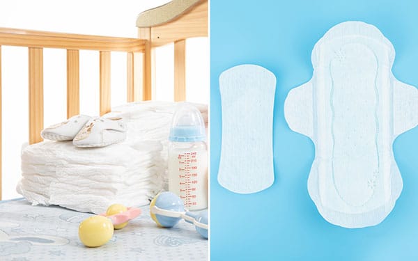 PLA Thermal Bonded Non-woven Fabric Personal care products