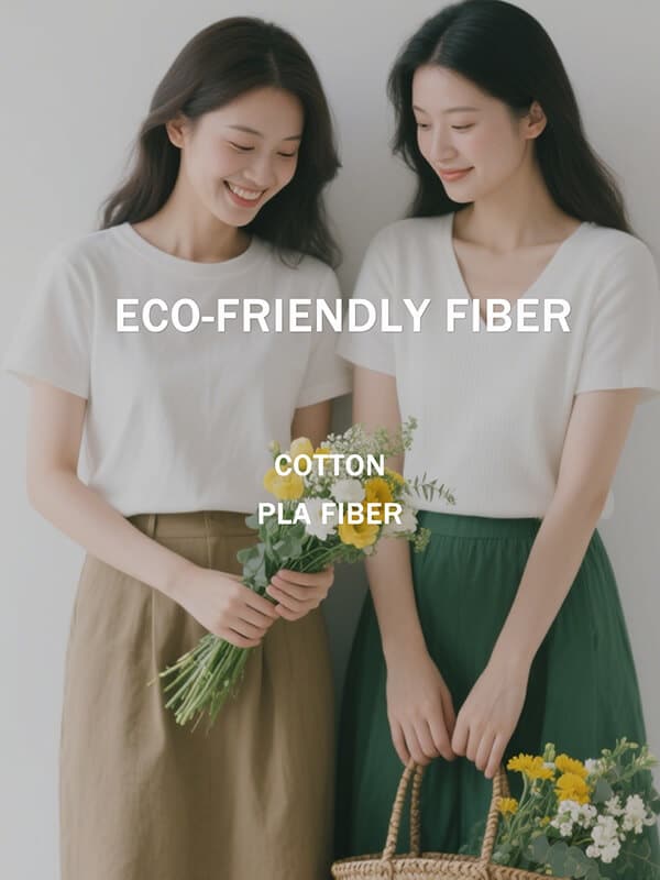 PLA Fiber blend with cotton